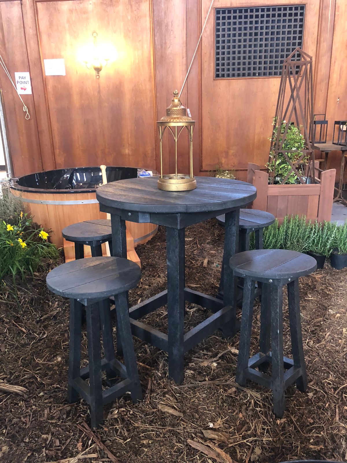 Bar-Height Table Set